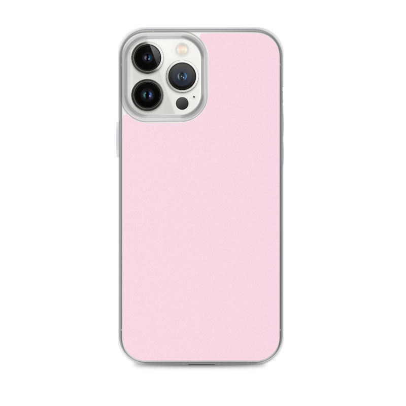 Load image into Gallery viewer, Piglet Pink iPhone Clear Thin Case Plain Color CREATIVETECH
