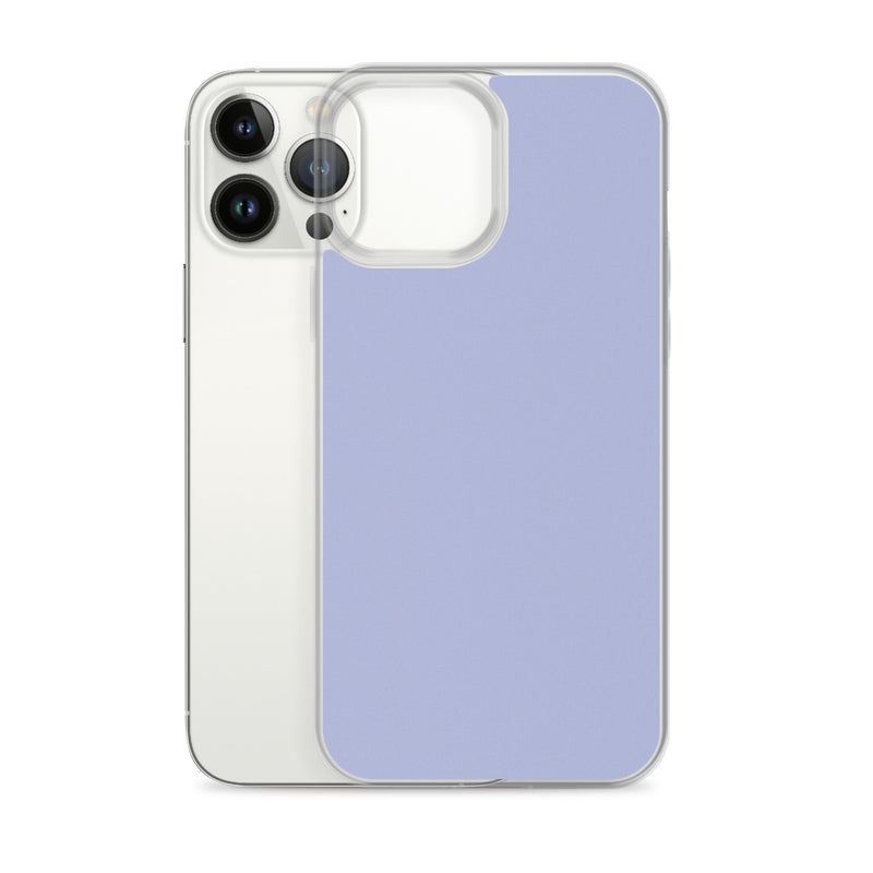 Load image into Gallery viewer, Perano Purple Violet iPhone Clear Thin Case Plain Color CREATIVETECH
