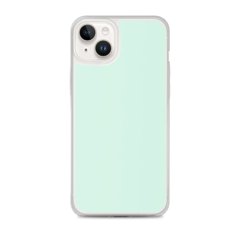 Load image into Gallery viewer, Plain Color Humming Bird Green iPhone Case Clear Bump Resistant CREATIVETECH
