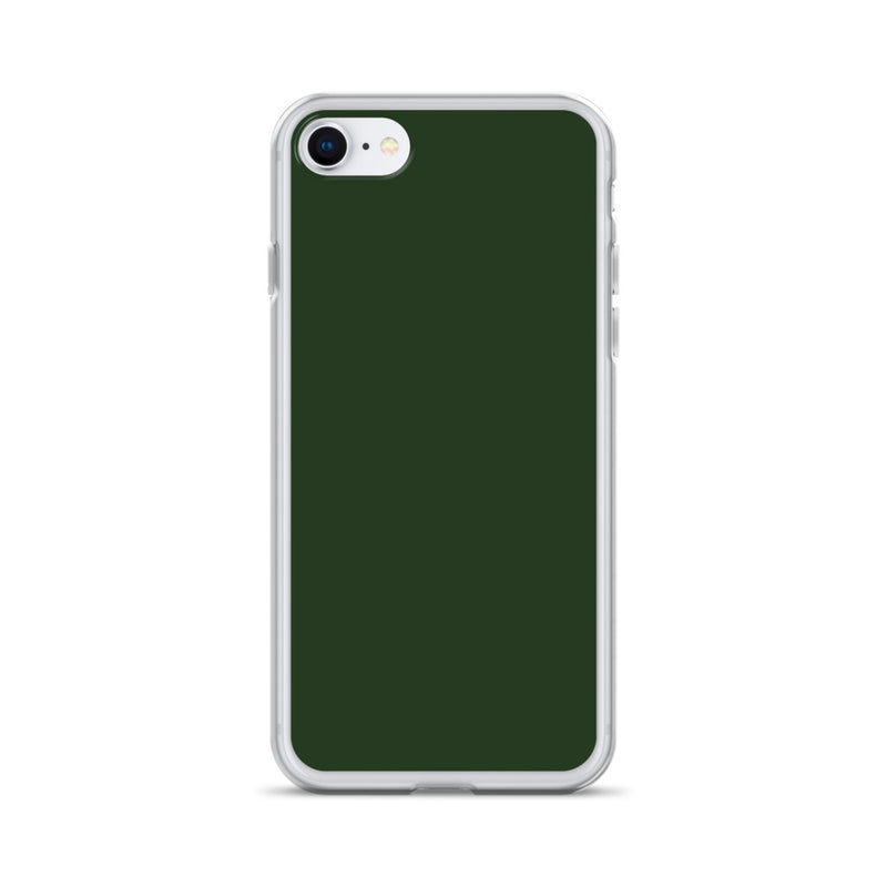 Load image into Gallery viewer, Plain Color Sage Green iPhone Case Clear Bump Resistant CREATIVETECH
