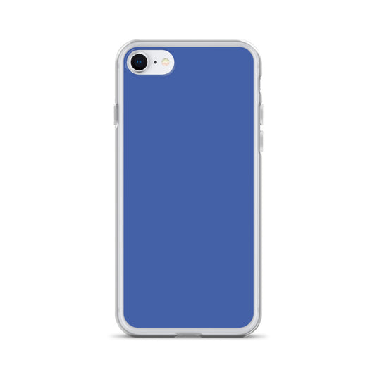Mariner Blue iPhone Clear Thin Case Plain Color CREATIVETECH