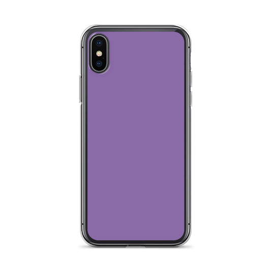 Ce Soir Violet Purple iPhone Clear Thin Case Plain Color CREATIVETECH