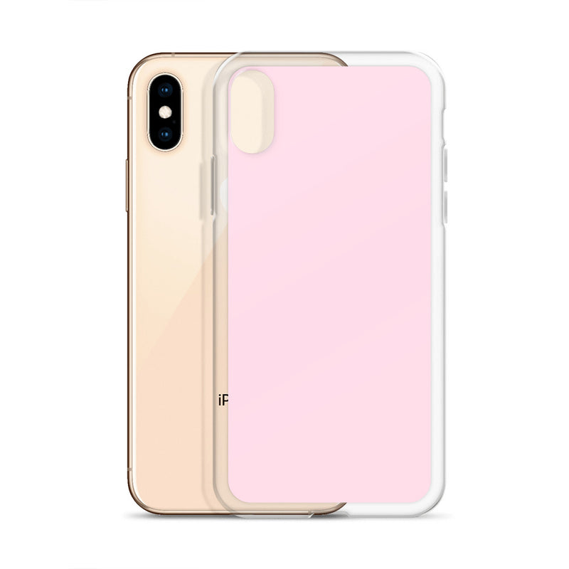 Load image into Gallery viewer, Piglet Pink iPhone Clear Thin Case Plain Color CREATIVETECH
