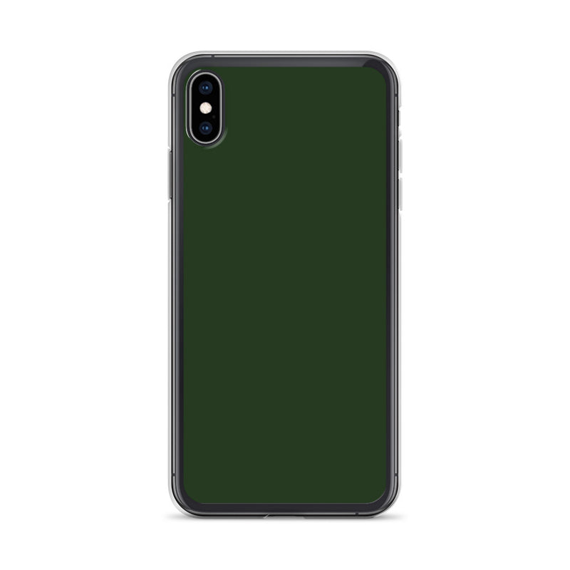 Load image into Gallery viewer, Plain Color Sage Green iPhone Case Clear Bump Resistant CREATIVETECH
