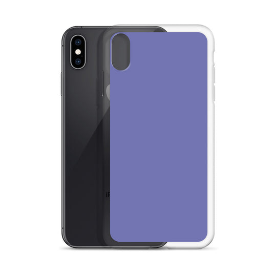 Chetwode Blue Purple iPhone Clear Thin Case Plain Color CREATIVETECH