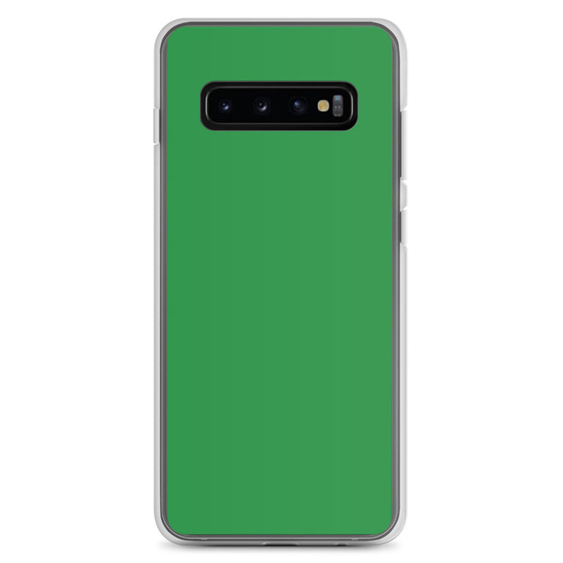 Load image into Gallery viewer, Sea Green Samsung Clear Thin Case Plain Color CREATIVETECH
