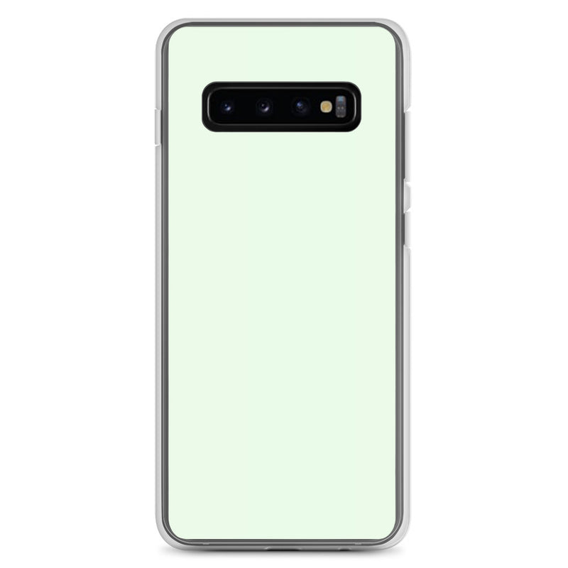 Load image into Gallery viewer, Honeydew Green Samsung Clear Thin Case Plain Color CREATIVETECH
