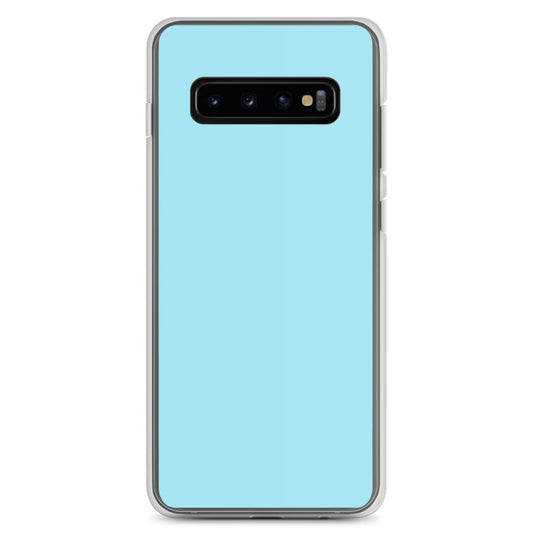 Blizzard Blue Samsung Clear Thin Case Plain Color CREATIVETECH