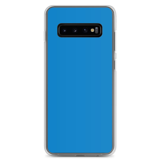 Navy Blue Samsung Clear Thin Case Plain Color CREATIVETECH