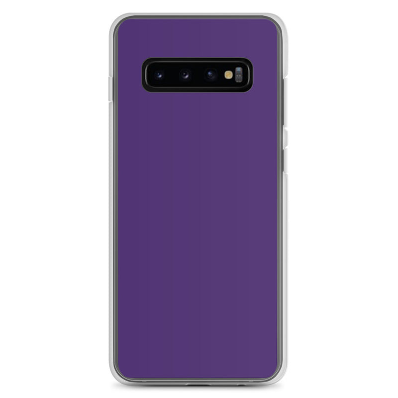 Load image into Gallery viewer, Purple Samsung Clear Thin Case Plain Color CREATIVETECH
