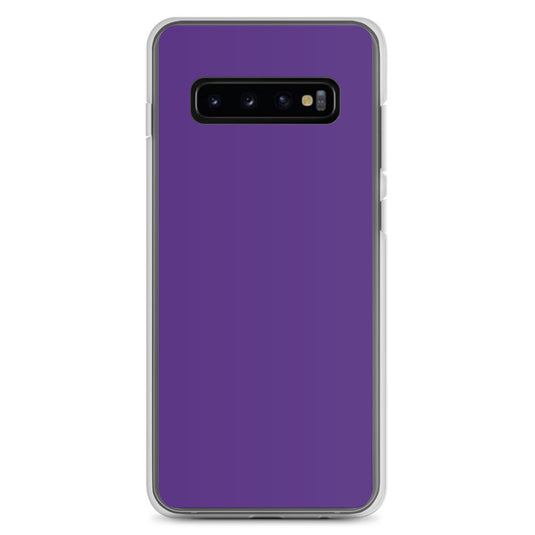 Indigo Purple Samsung Clear Thin Case Plain Color CREATIVETECH
