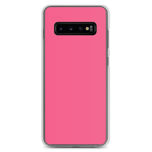 Brink Pink Samsung Clear Thin Case Plain Color CREATIVETECH