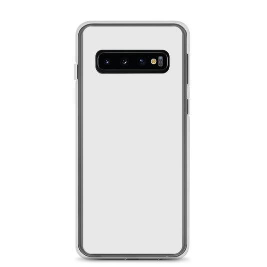 Light Grey Samsung Clear Thin Case Plain Color CREATIVETECH