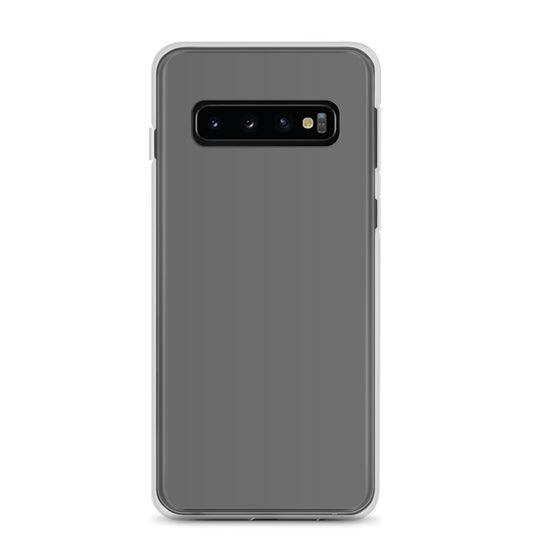 Zambezi Grey Samsung Clear Thin Case Plain Color CREATIVETECH