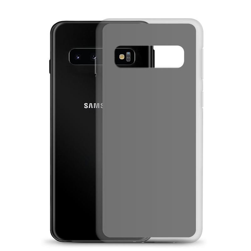 Load image into Gallery viewer, Grey Samsung Clear Thin Case Plain Color CREATIVETECH

