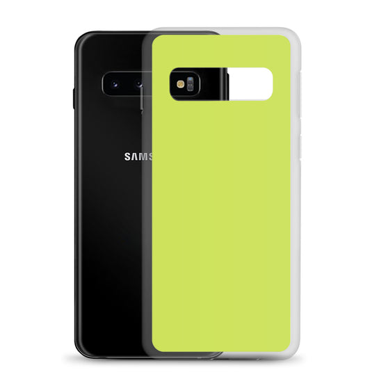Mindaro Green Samsung Clear Thin Case Plain Color CREATIVETECH