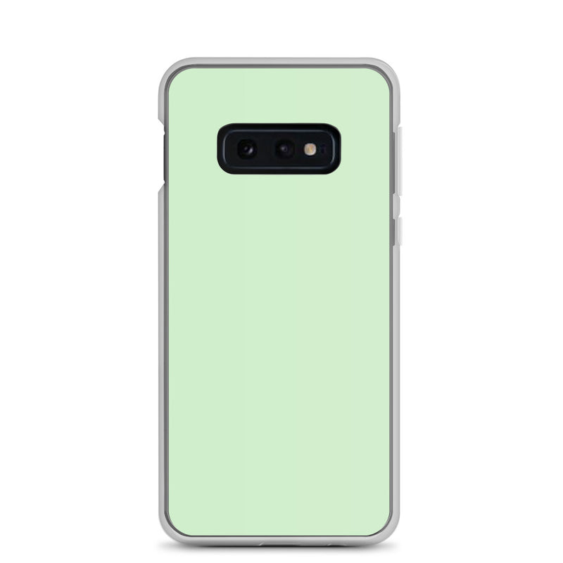Load image into Gallery viewer, Tara Green Samsung Clear Thin Case Plain Color CREATIVETECH
