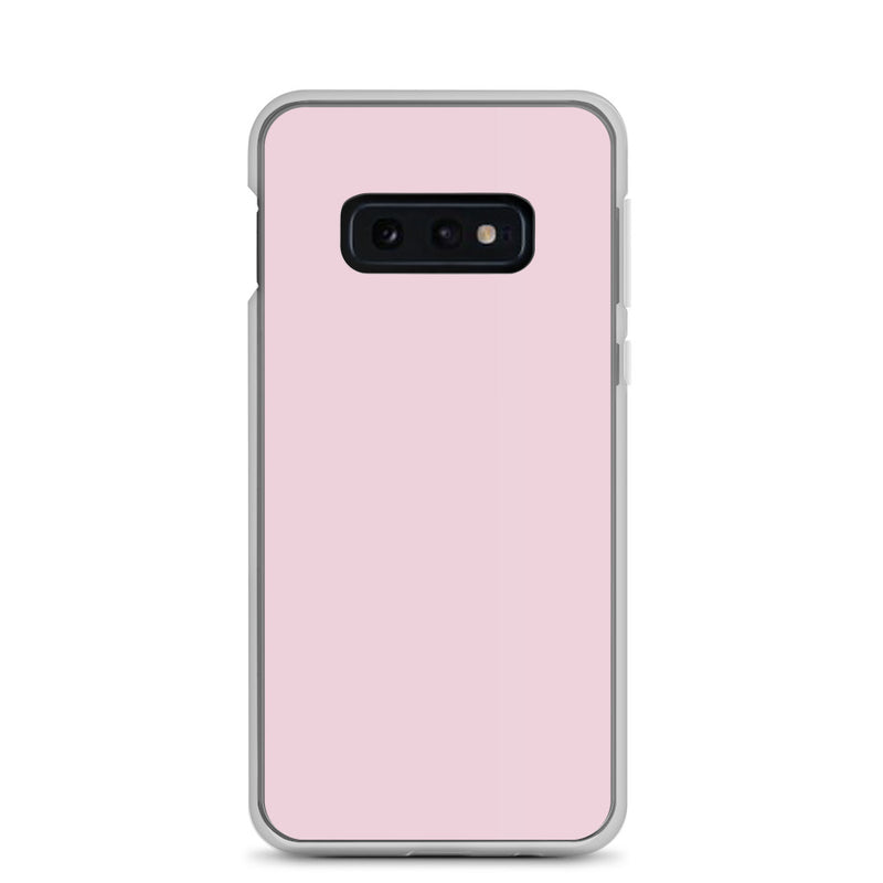 Load image into Gallery viewer, Lace Pink Samsung Clear Thin Case Plain Color CREATIVETECH
