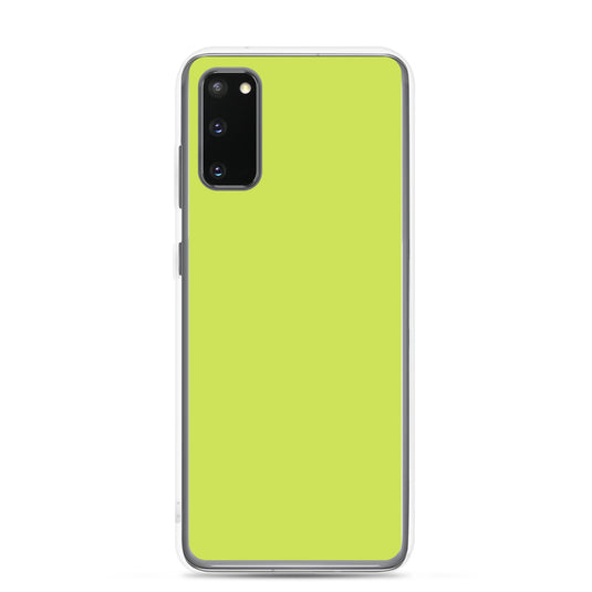 Mindaro Green Samsung Clear Thin Case Plain Color CREATIVETECH