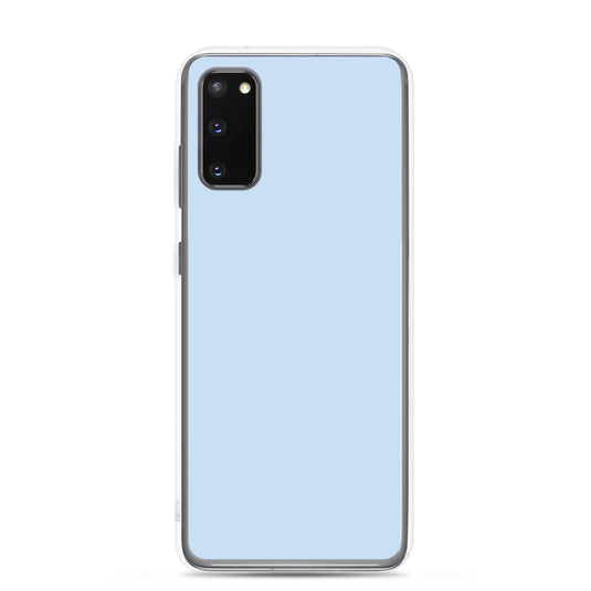 Pattens Blue Samsung Clear Thin Case Plain Color CREATIVETECH