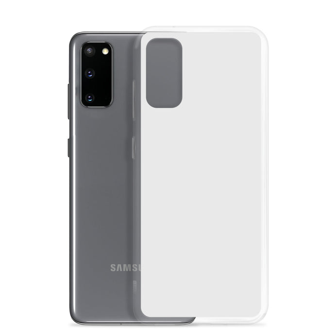 Light Grey Samsung Clear Thin Case Plain Color CREATIVETECH