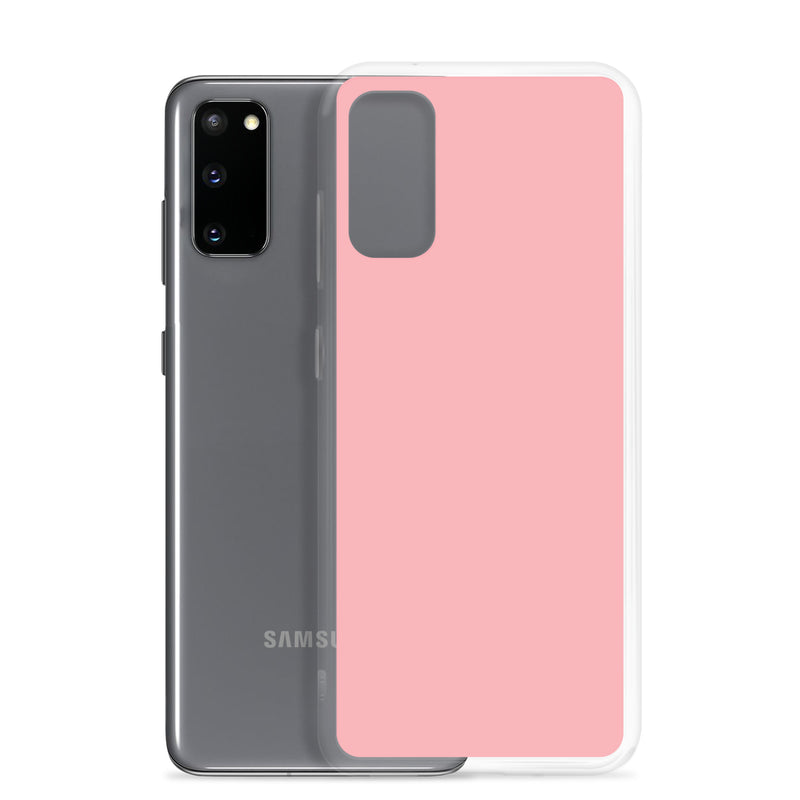 Load image into Gallery viewer, Light Pink Samsung Clear Thin Case Plain Color CREATIVETECH

