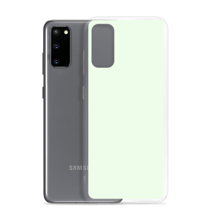 Honeydew Green Samsung Clear Thin Case Plain Color CREATIVETECH
