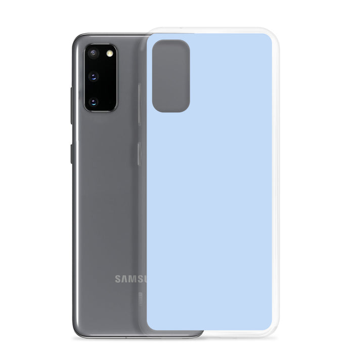 Hawkes Blue Samsung Clear Thin Case Plain Color CREATIVETECH