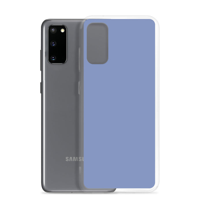 Wild Blue Samsung Clear Thin Case Plain Color CREATIVETECH
