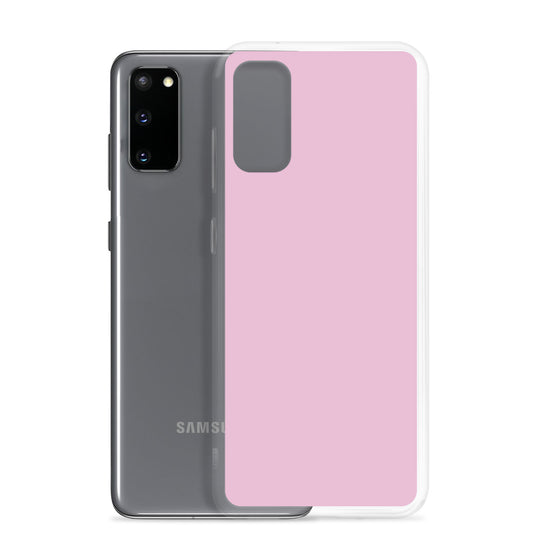 Twilight Pink Samsung Clear Thin Case Plain Color CREATIVETECH