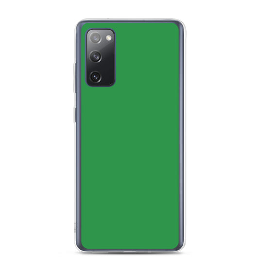 Sea Green Samsung Clear Thin Case Plain Color CREATIVETECH