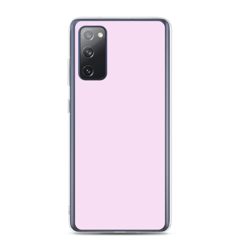 Load image into Gallery viewer, Selago Pink Samsung Clear Thin Case Plain Color CREATIVETECH
