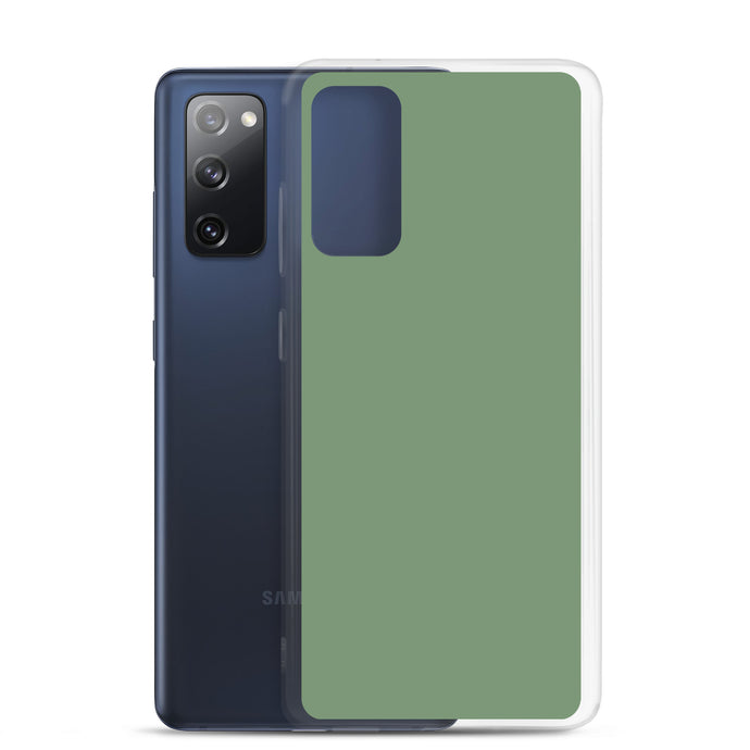 Amulet Green Samsung Clear Thin Case Plain Color CREATIVETECH