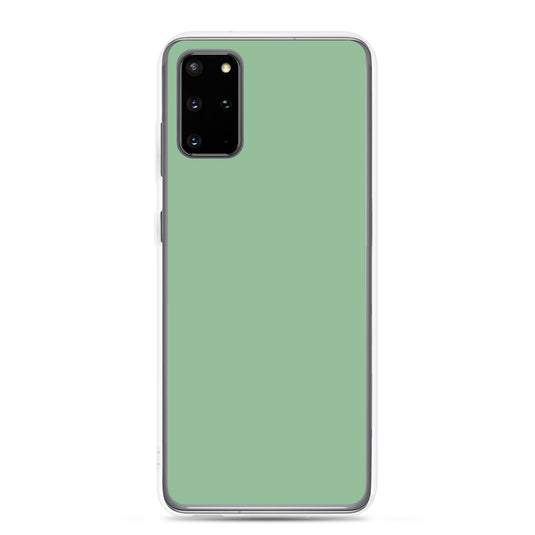Sea Green Samsung Clear Thin Case Plain Color CREATIVETECH