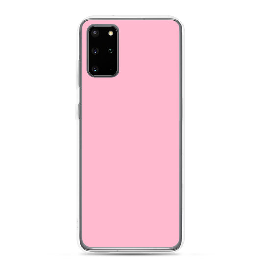 Cotton Candy Pink Samsung Clear Thin Case Plain Color CREATIVETECH