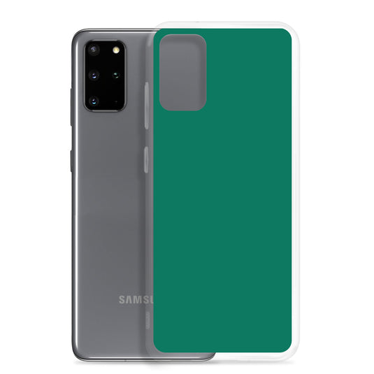 Tropical rain Forest Green Samsung Clear Thin Case Plain Color CREATIVETECH