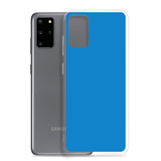Navy Blue Samsung Clear Thin Case Plain Color CREATIVETECH