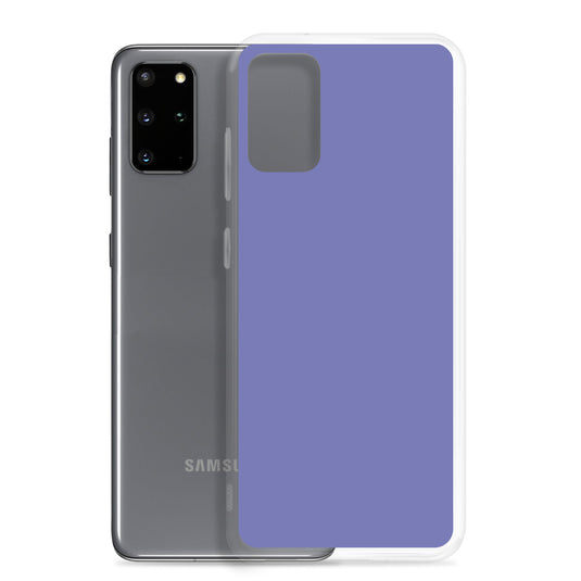 Chetwode Blue Purple Samsung Clear Thin Case Plain Color CREATIVETECH