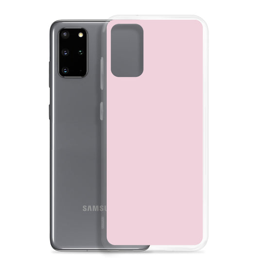Lace Pink Samsung Clear Thin Case Plain Color CREATIVETECH