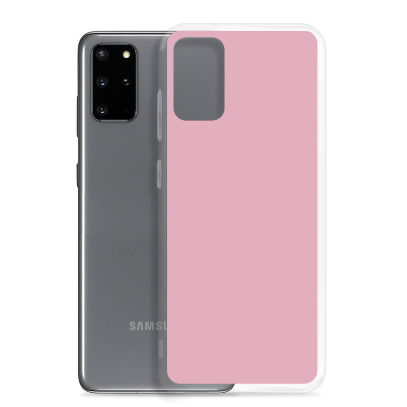 Load image into Gallery viewer, Melanie Pink Samsung Clear Thin Case Plain Color CREATIVETECH
