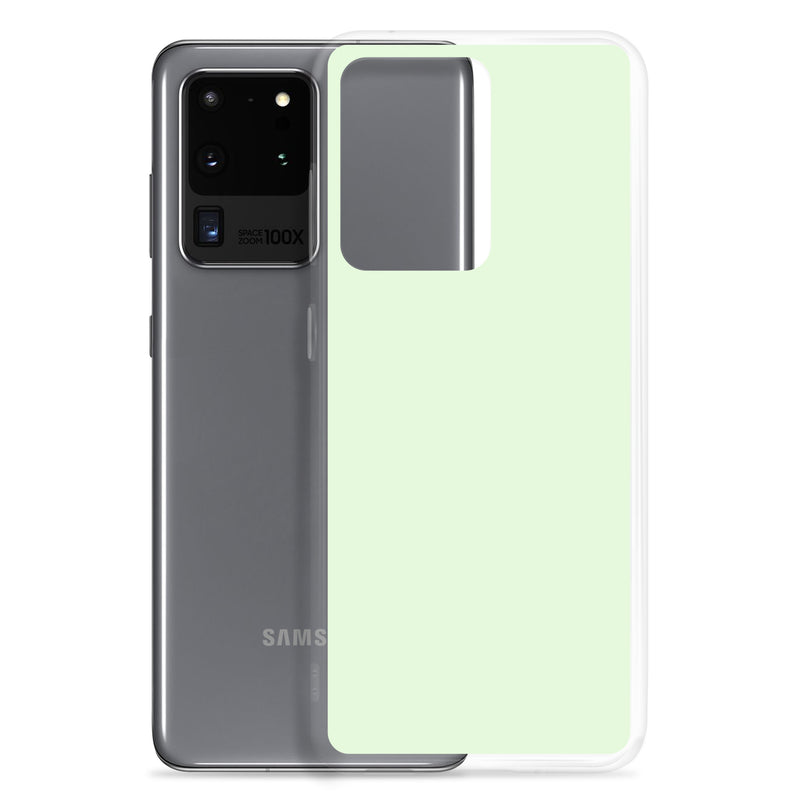 Load image into Gallery viewer, Panache Green Samsung Clear Thin Case Plain Color CREATIVETECH
