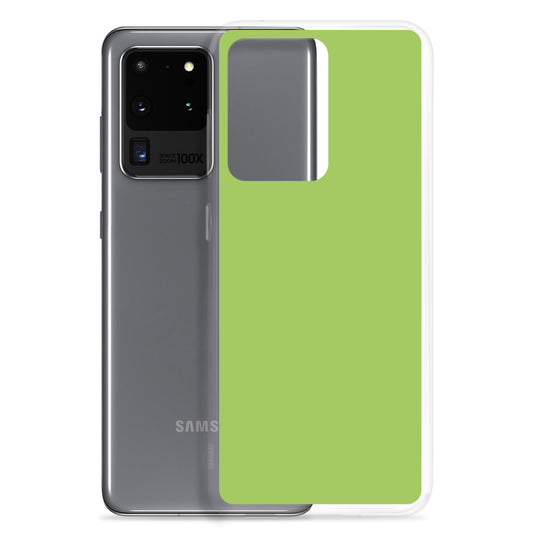 Conifer Green Samsung Clear Thin Case Plain Color CREATIVETECH