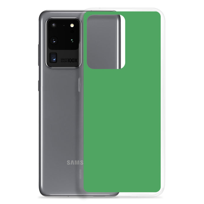 Chateau Green Samsung Clear Thin Case Plain Color CREATIVETECH