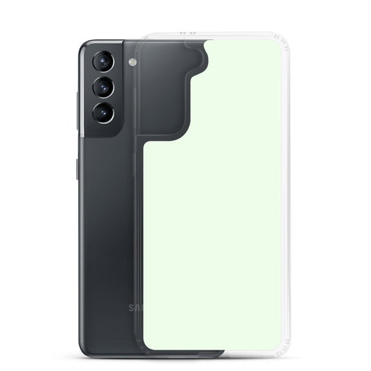 Honeydew Green Samsung Clear Thin Case Plain Color CREATIVETECH