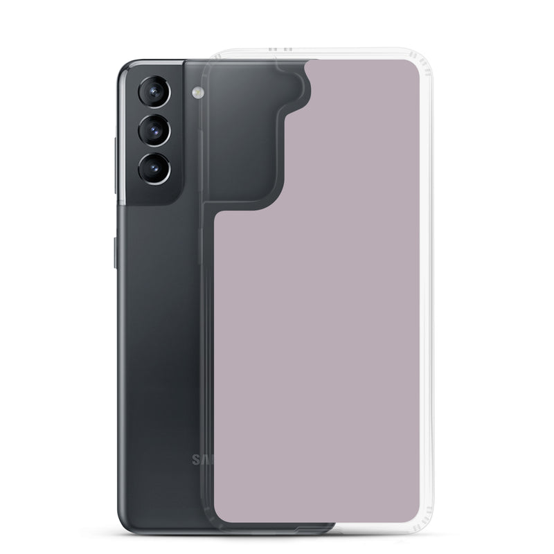 Load image into Gallery viewer, Lily Pink Samsung Clear Thin Case Plain Color CREATIVETECH
