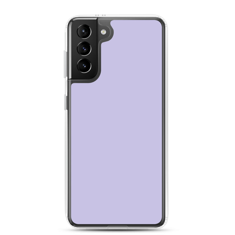 Load image into Gallery viewer, Melrose Purple Samsung Clear Thin Case Plain Color CREATIVETECH
