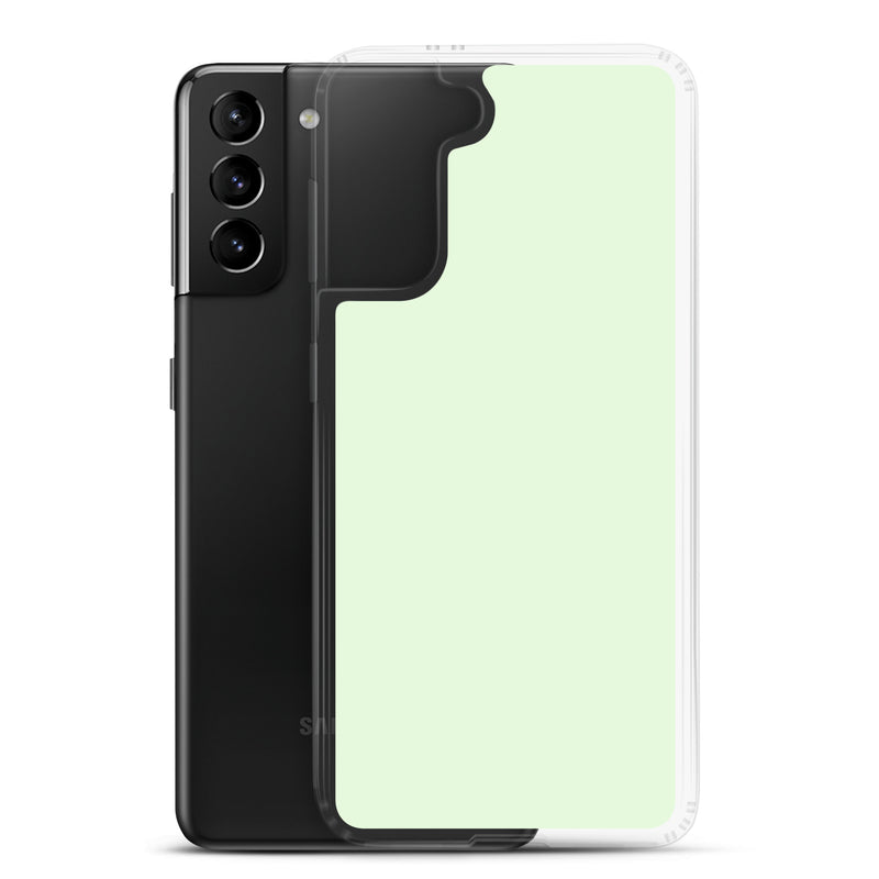 Load image into Gallery viewer, Panache Green Samsung Clear Thin Case Plain Color CREATIVETECH
