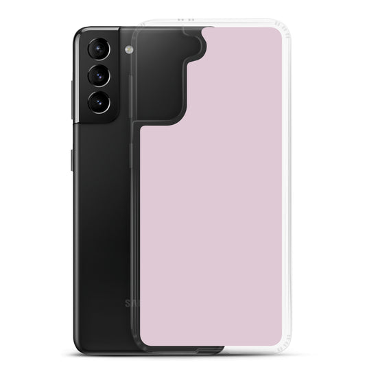Twilight Pink Samsung Clear Thin Case Plain Color CREATIVETECH