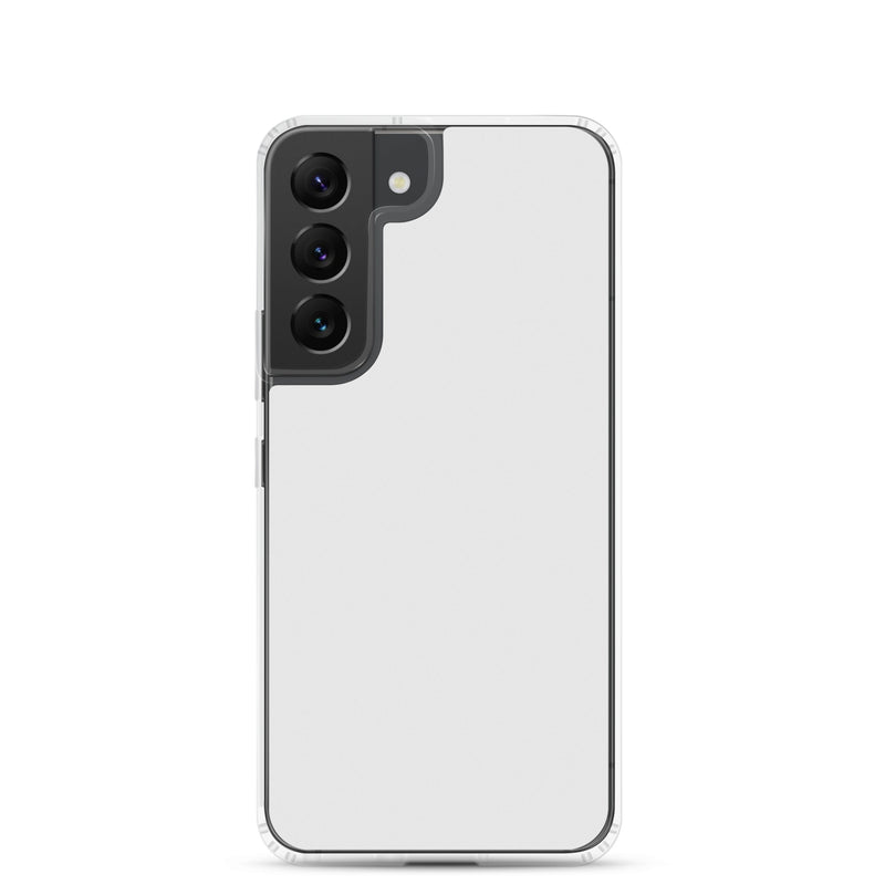 Load image into Gallery viewer, Light Grey Samsung Clear Thin Case Plain Color CREATIVETECH
