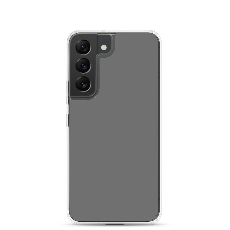 Load image into Gallery viewer, Grey Samsung Clear Thin Case Plain Color CREATIVETECH
